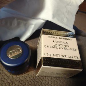 Merle Norman Luxiva Lasting Cream Eyeliner .09 oz New In Package NAVY 18062